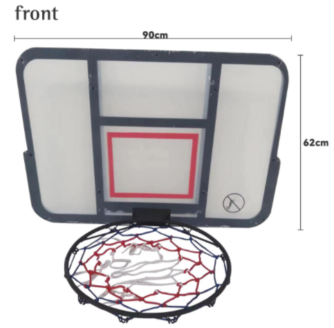 Simpenan Mini Wall Mounted Basket Stand Kanggo Bocah-bocah Dewasa Indoor Basketball Hoop Frame